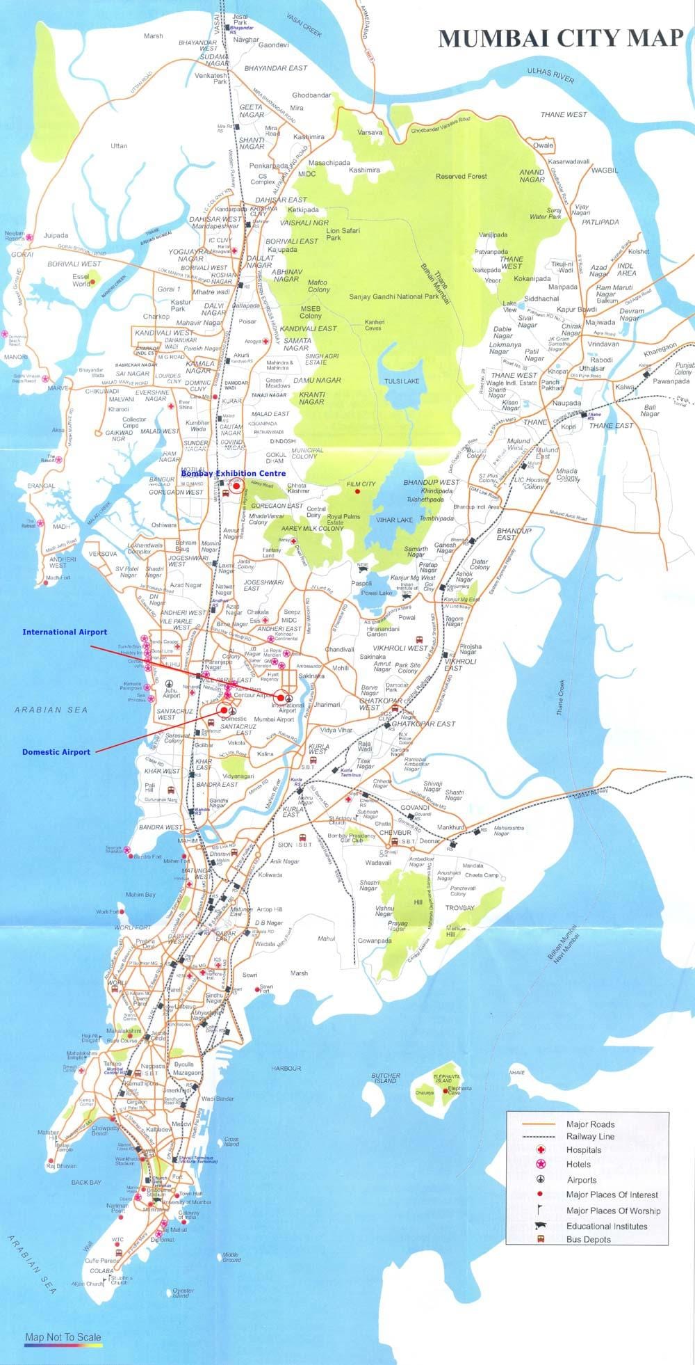 Mumbai lokal yo nan wout kat jeyografik