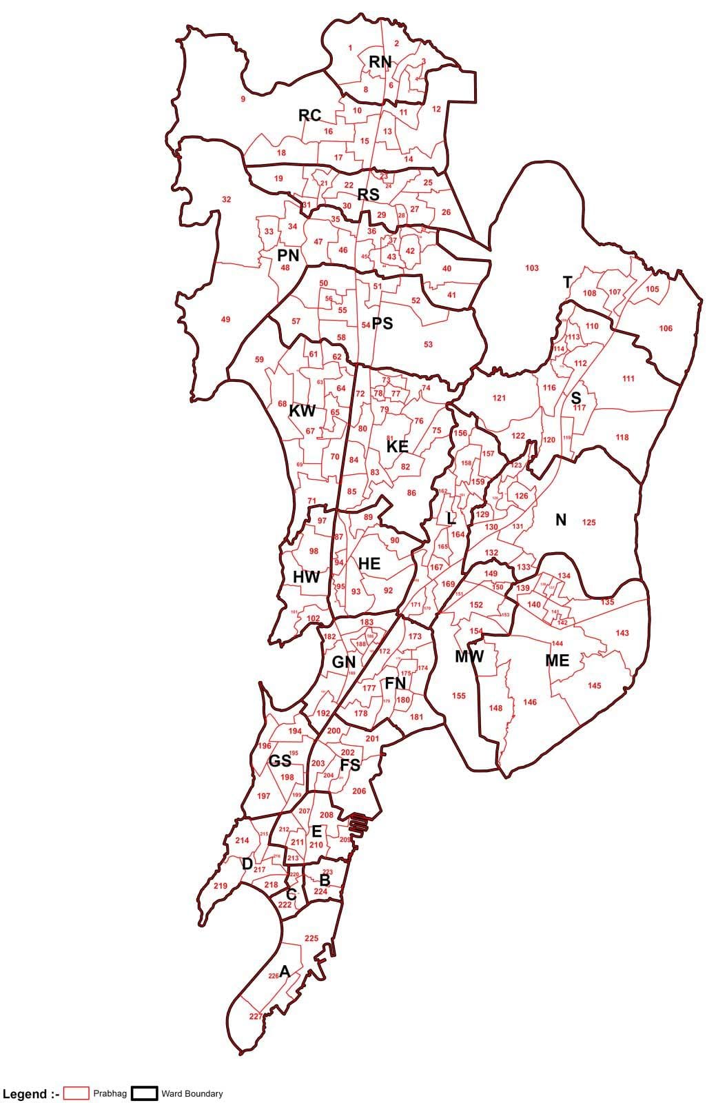 Mumbai kat jeyografik nan zòn nan ki gen bon konprann